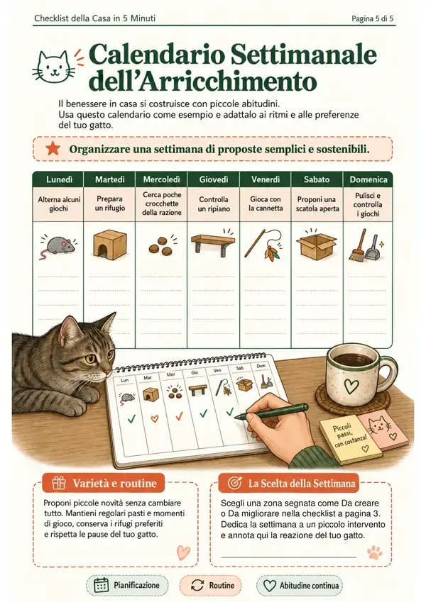 Checklist della Casa in 5 Minuti, pagina 5
